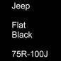 Preview: Jeep, Flat Black, 75R-100J.